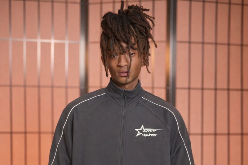 E. O. H "Adam 1" Reflection Striped Raglan Sleeve  Jacket