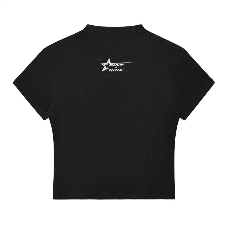 E.O.H "Eva 1" Essential Slim Fit Mock Neck T-Shirt