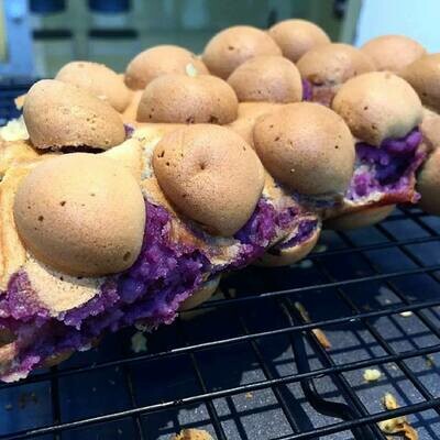 Ube (Purple Yam) Egg Waffle