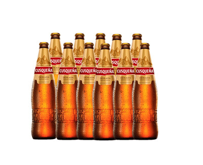 Cerveza Cusqueña Twelve Pack botella 620ml