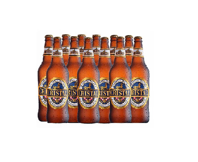 Cerveza Cristal botella 650ml caja x12unidades