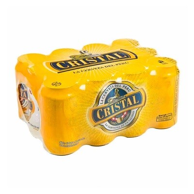 Cerveza Cristal Lata 355ml Twelve Pack