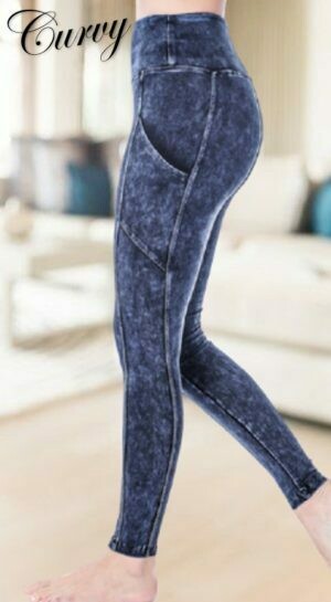 Mineral Wash w/ Pockets – Sapphire 
SHIPPING INCLUDED