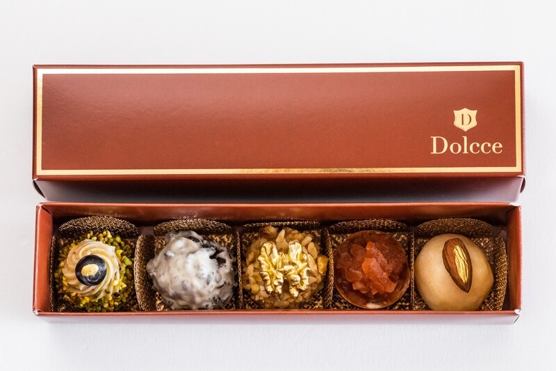 Caixa 5 doces sortidos