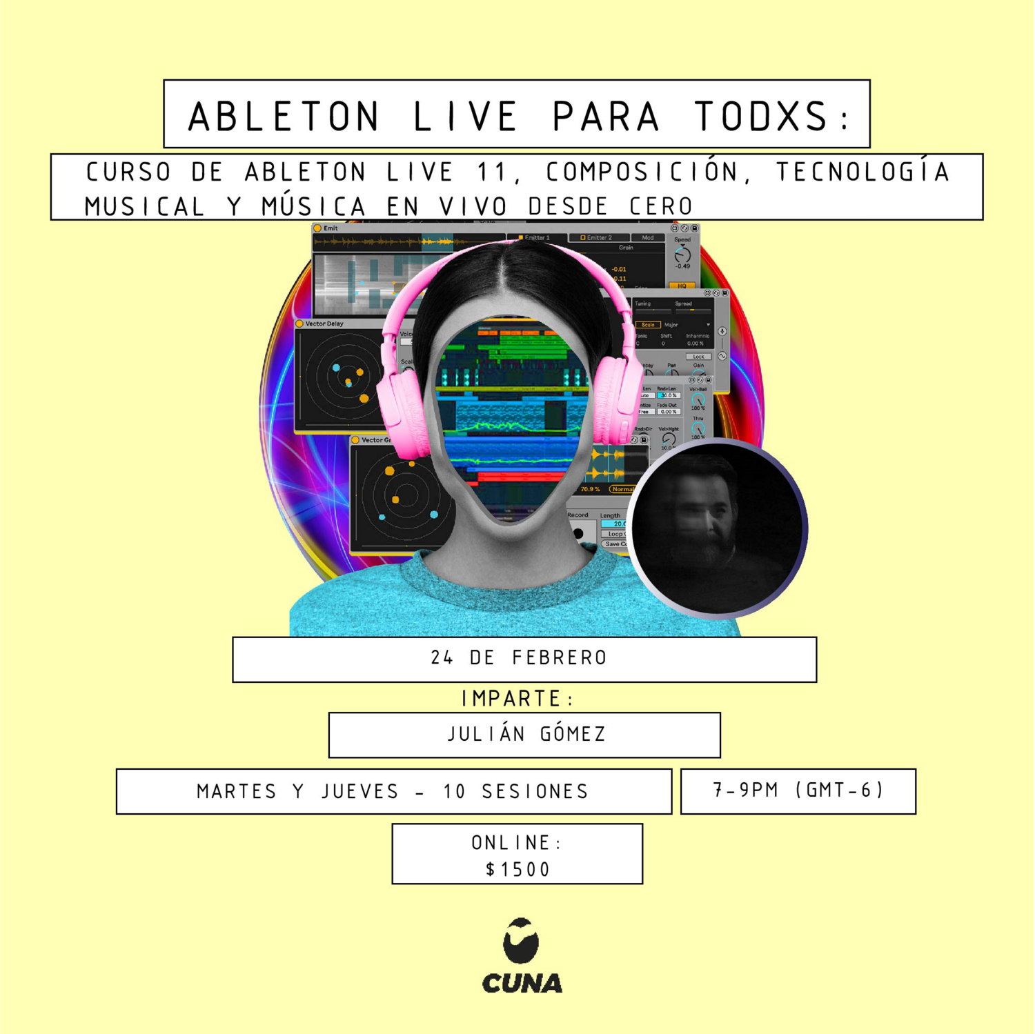 Ableton Live para todxs : Curso de Ableton Live 11, composición, tecnología musical y música en vivo desde cero