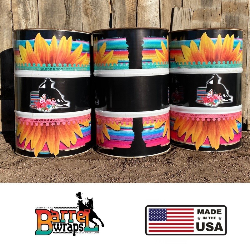 BLACK SUNFLOWER (Set of 3)