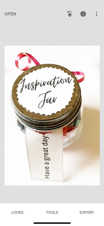 Inspiration jar