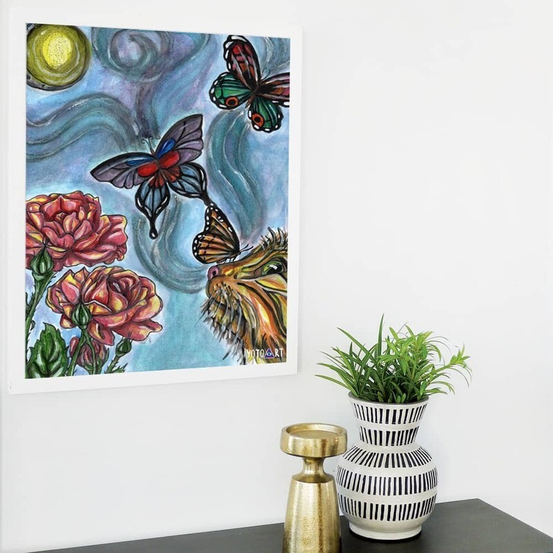 Obras Yoto Art en Canvas 30 x 40 cm (ancho x alto)