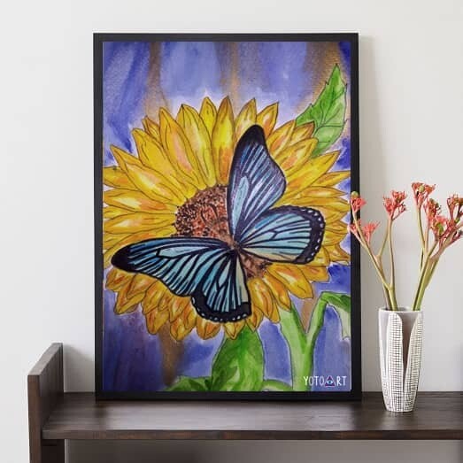 Obras Yoto Art en canvas 45x60 cm (ancho x alto)