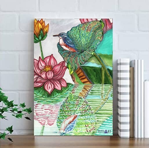 Obras Yoto Art en canvas 60x80 cm (ancho x alto)