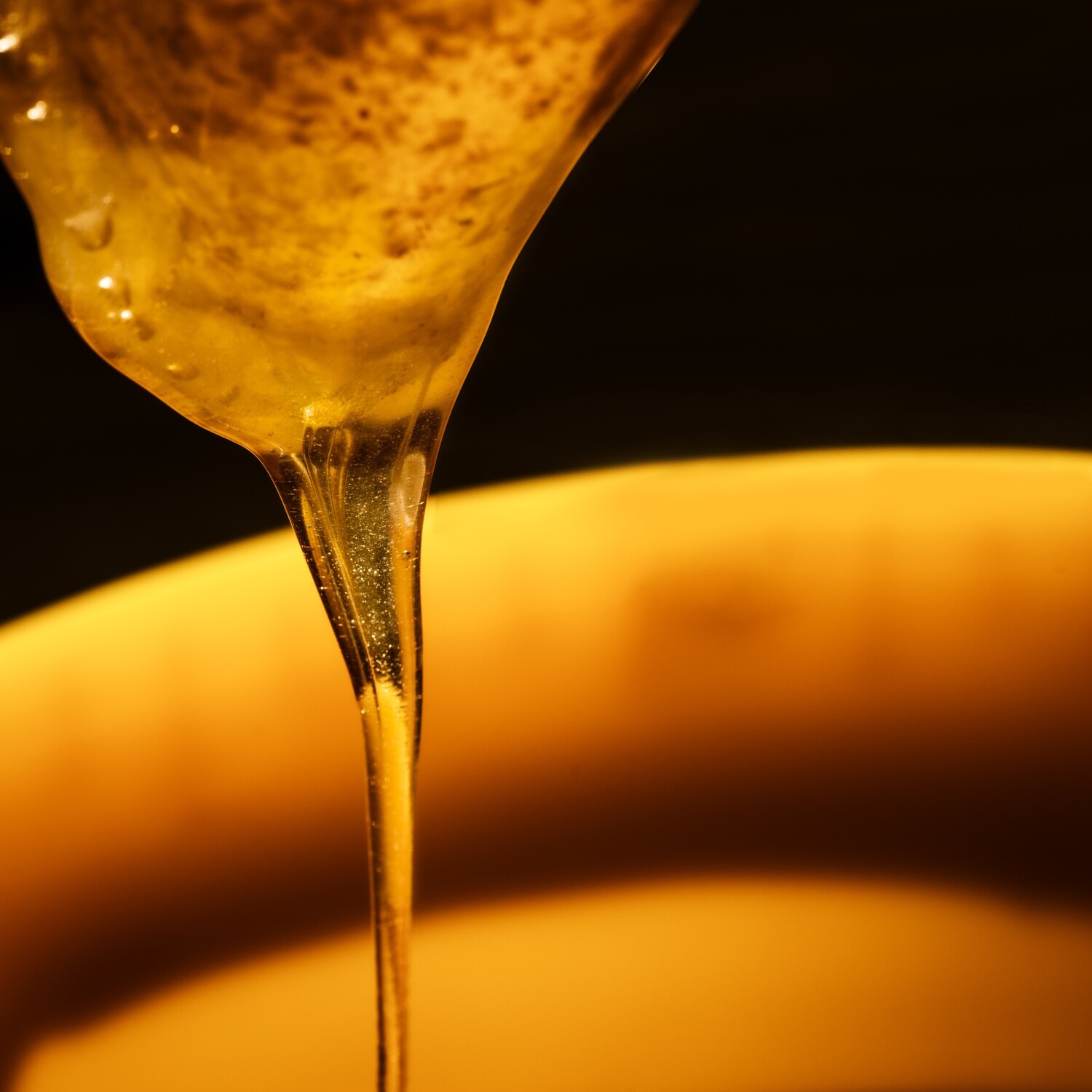 Süßes Gold - Druck auf Leinwand 
60x60 cm