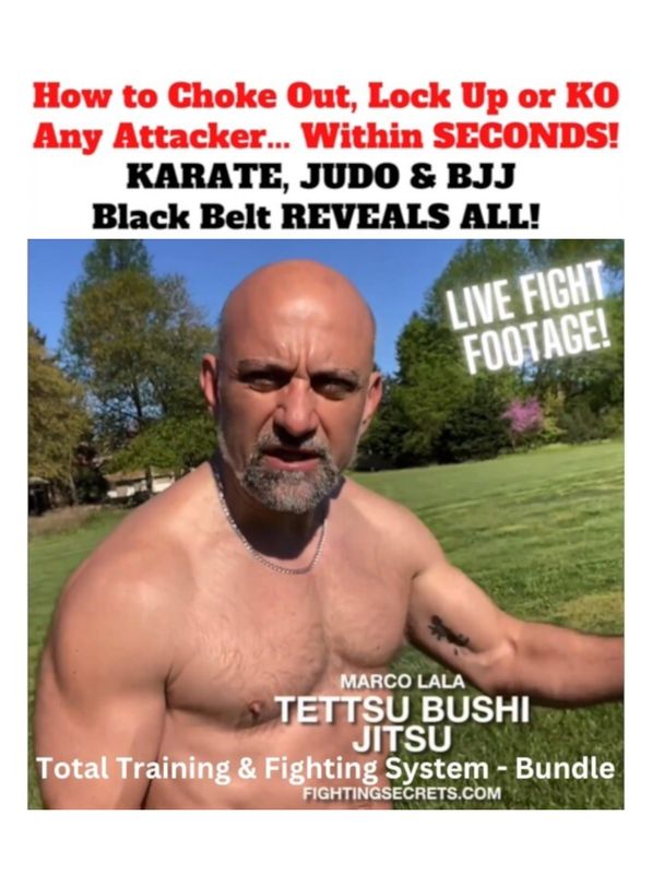 Marco Lala&#39;s: &quot;TOTAL FIGHTING SYSTEM&quot; BUNDLE (a $1,700+ Value) Every Video Plus - 3 FREE “E-BOOKS”!