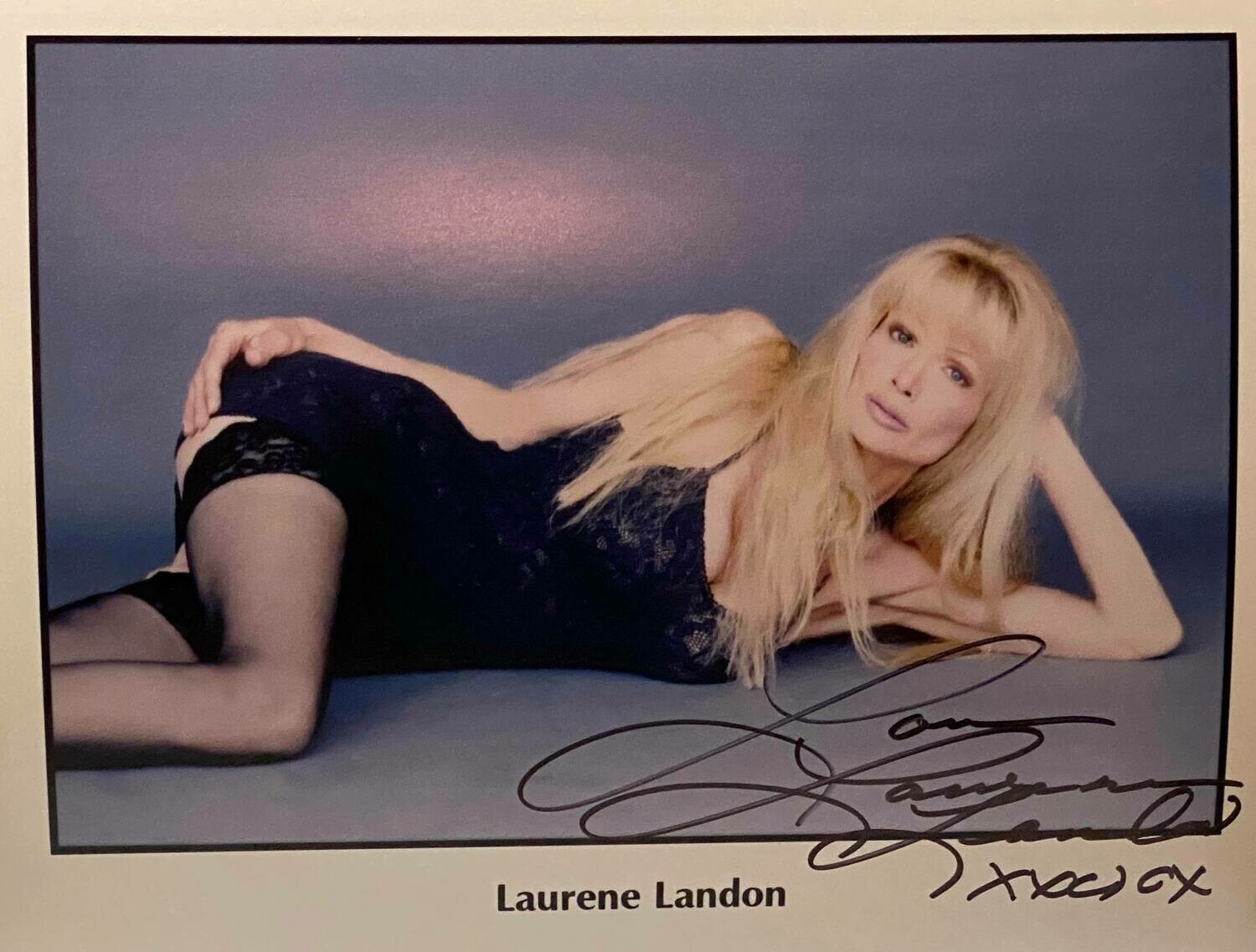 8x10 Promo Photo Autographed By Laurene Landon #13