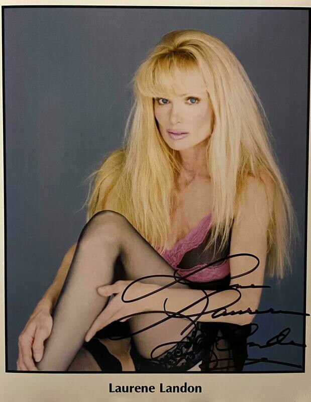 8x10 Promo Photo Autographed By Laurene Landon #23