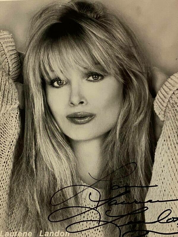 8x10 Promo Photo Autographed By Laurene Landon #20