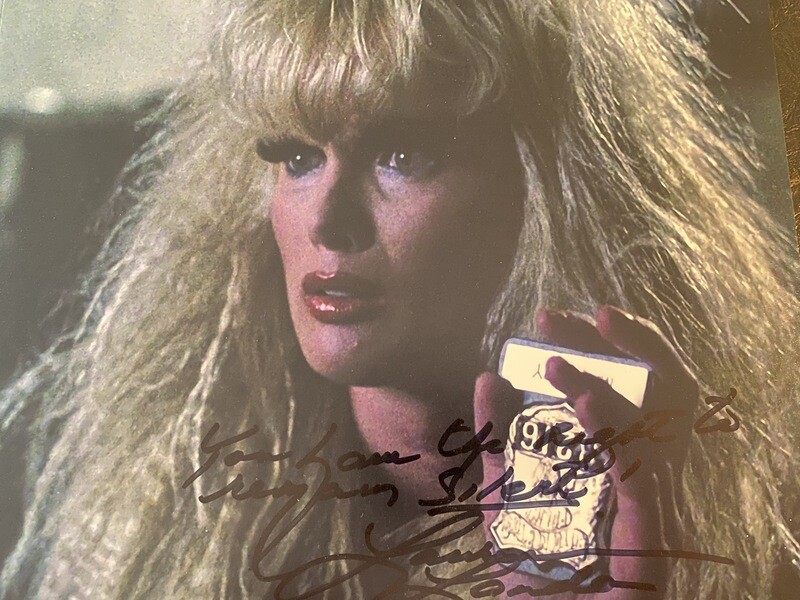 Rare MANIAC COP 8x10 Promo Photo Autographed By Laurene Landon