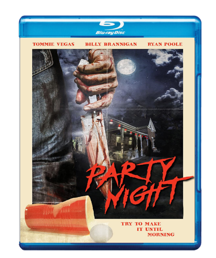 Party Night (Blu-Ray - 2017 - Slasher/ Horror) Signed by Writer &amp; Director Troy Escamilla (OUT OF PRINT)