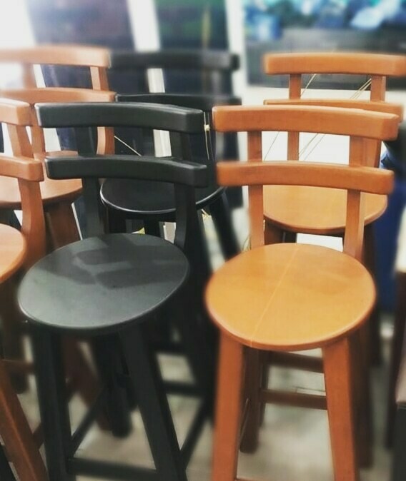 Sillas para Barra de Madera