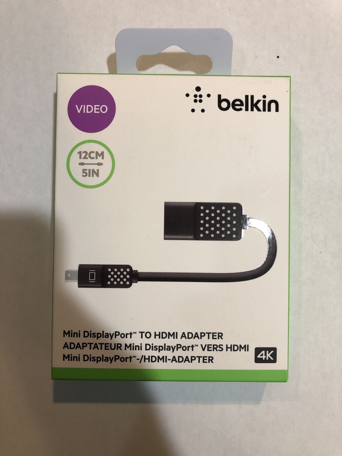 Belkin O518CC Mini DisplayPort To HDMI Adapter 