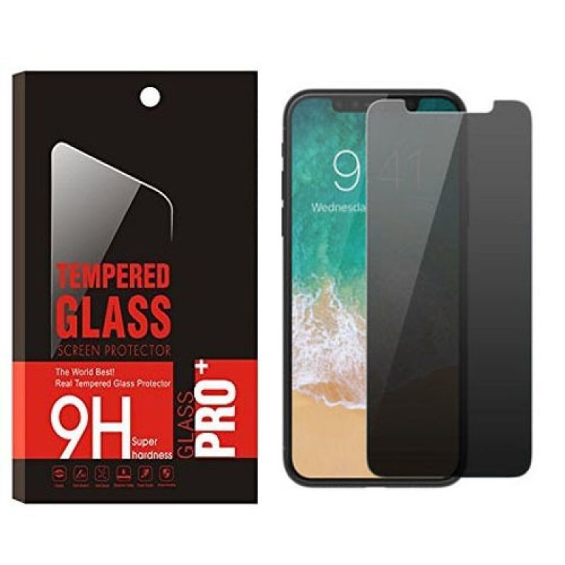 iPhone 11 / XR (6.1&quot;) Privacy Film Tempered Glass Screen Protector