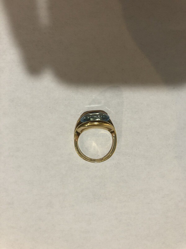14k Gold Ladies Cocktail Ring