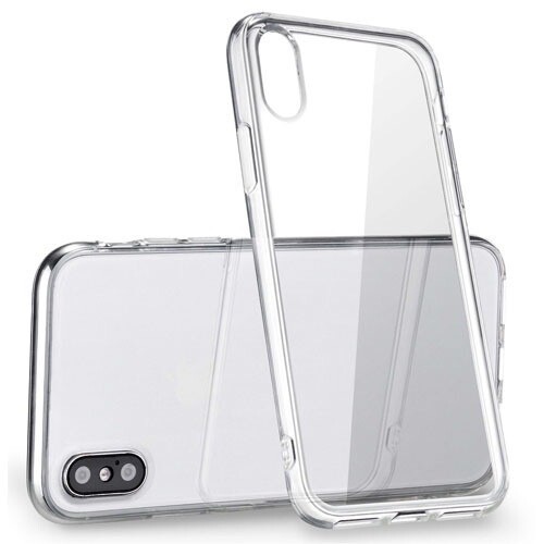 iPhone XS Max TPU &quot;SOLID&quot; Back Clear Case