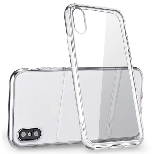 iPhone XS or Phone X TPU &quot;JELLY&quot; Case - CLEAR