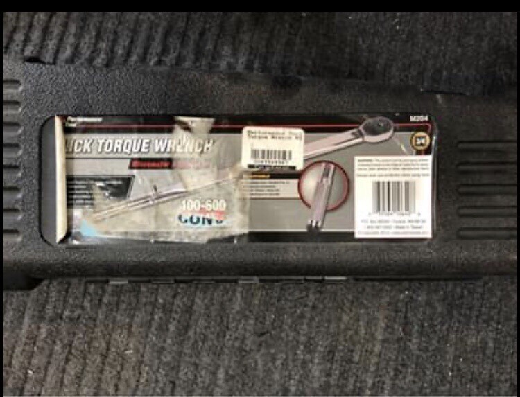 Performance Tool M204 Click Torque Wrench