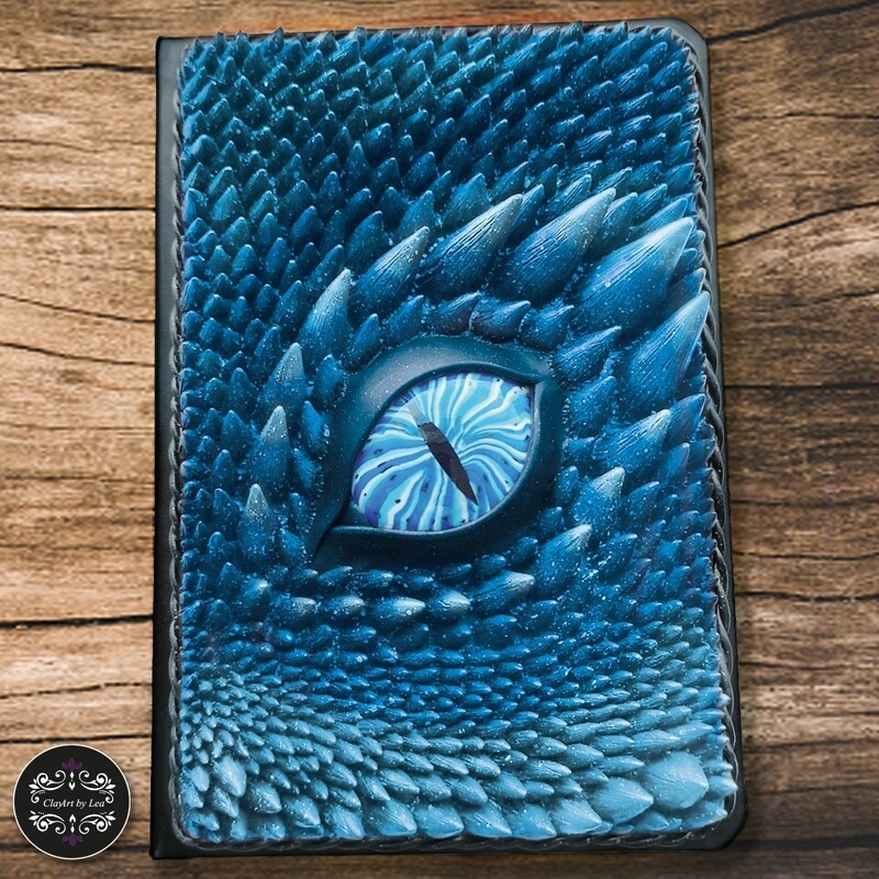 Dragon eye bookcover -Blue 