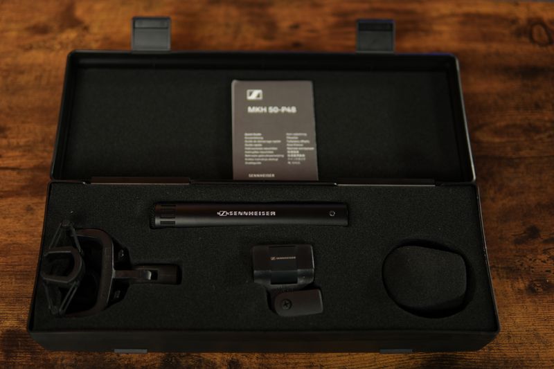 Sennheiser MKH 50P48 Wired Super-Cardioid Condenser Studio Microphone