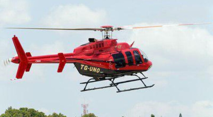 SANTA MARTA EN HELICÓPTERO