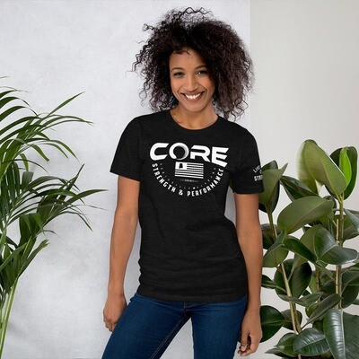 Core Logo Round Short-Sleeve Unisex T-Shirt