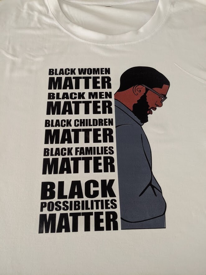 Men&#39;s Black Possibilities Matter
