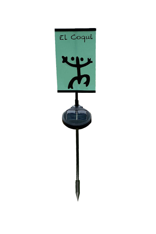 Taino Coqui -   &quot;Green&quot; El Pito de Coqui Echo Essence Flag