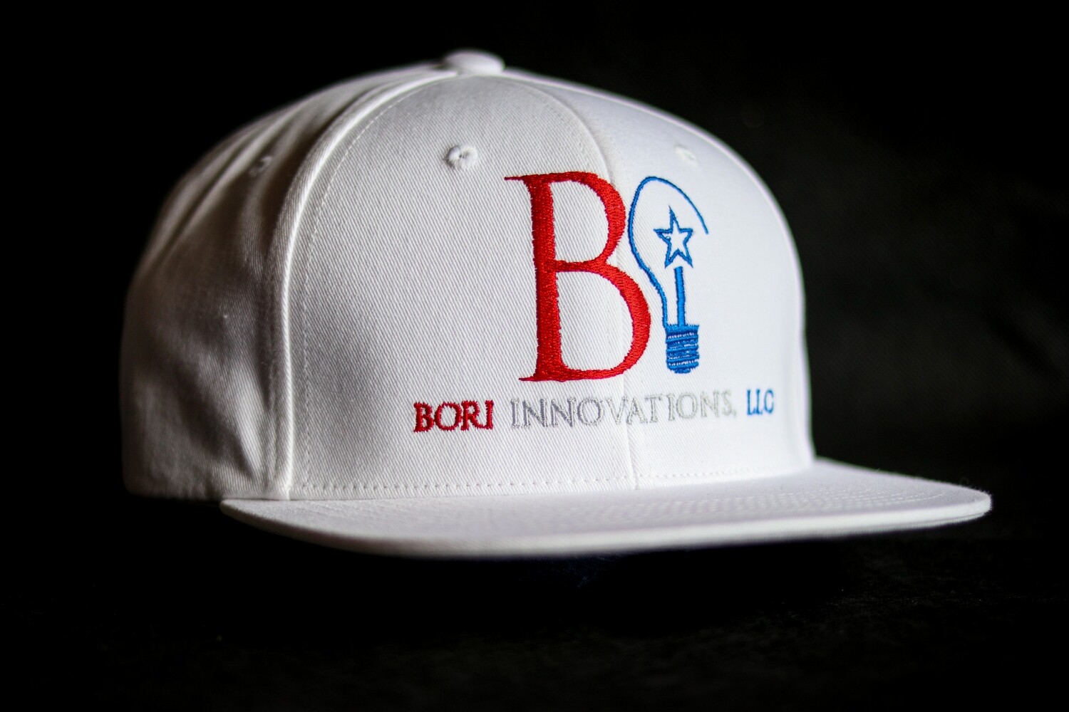 Bori Innovations White Snap Back Hat