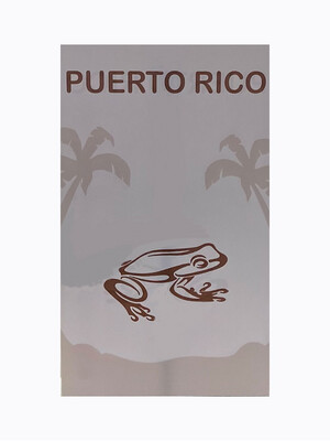 Tan "Puerto Rico Coqui" Interchangeable Replacement Flag 