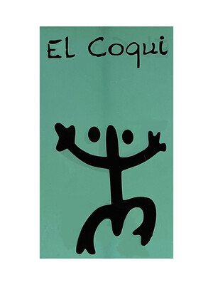 ​Green &quot;Taino El Pito de Coqui&quot; Interchangeable Replacement Flag for Echo Essence Solar Products