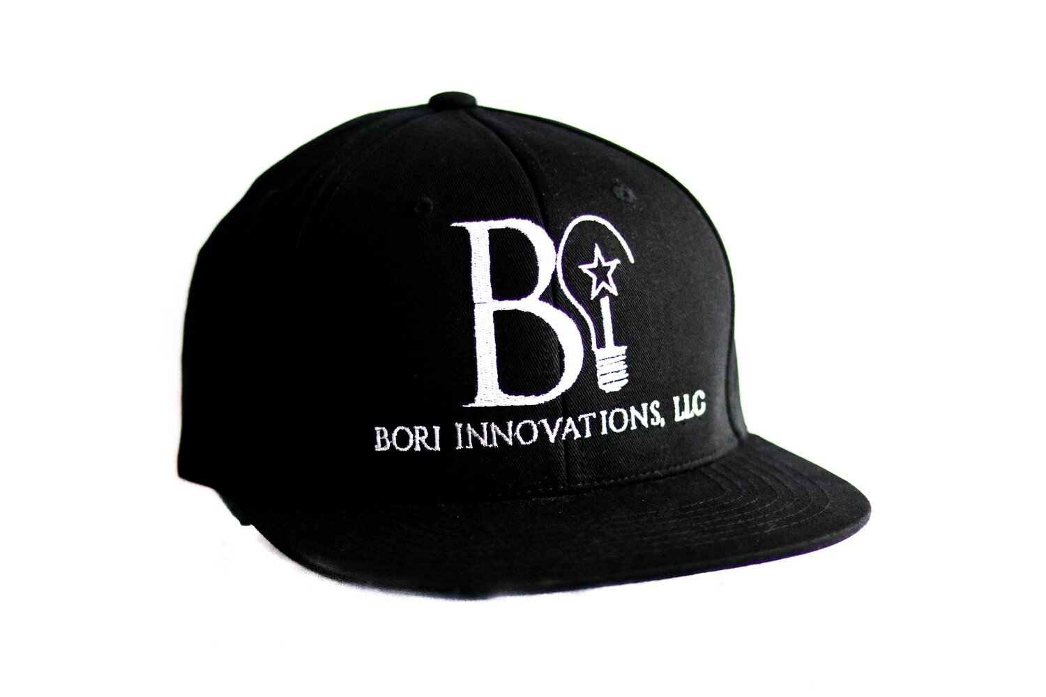Bori Innovations Black Snapback White Bori Innovations Logo