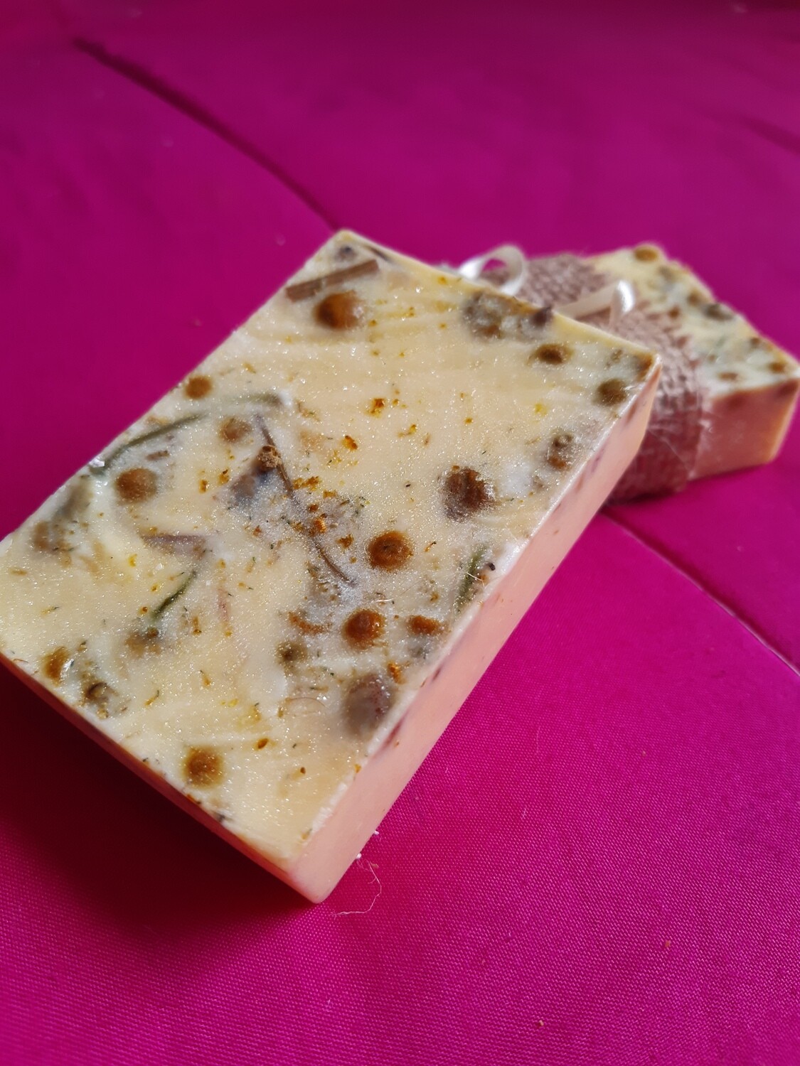 Jabón de limón y manzanilla y Coco