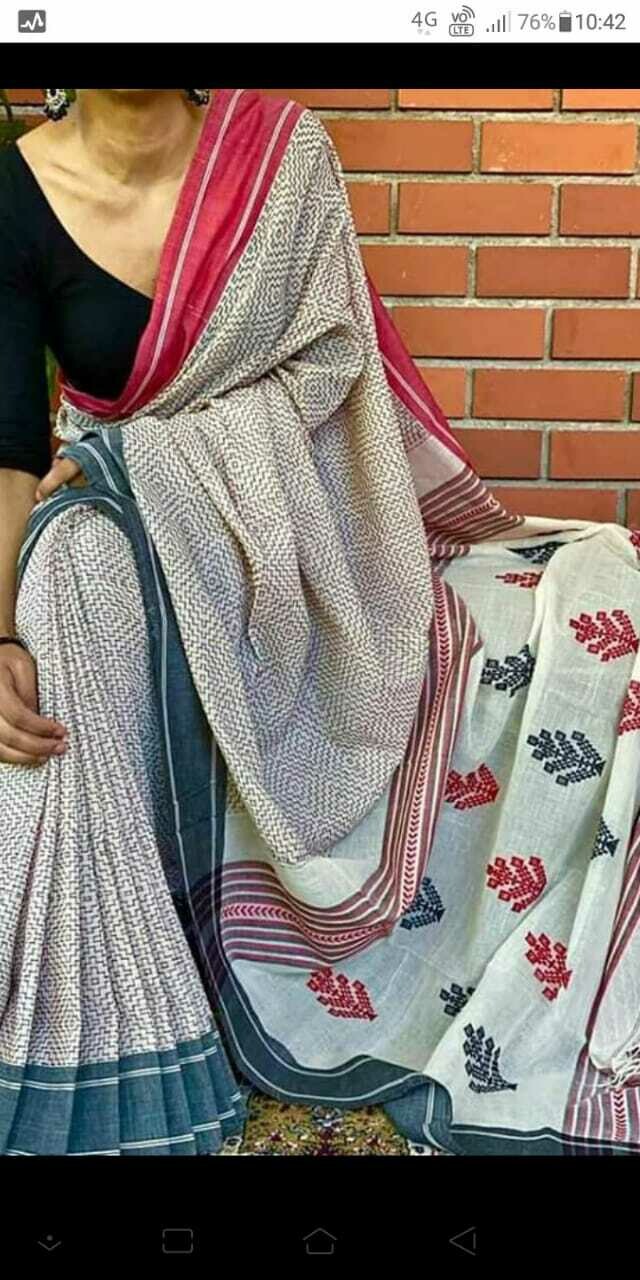 KHADI BASE JAMDANI