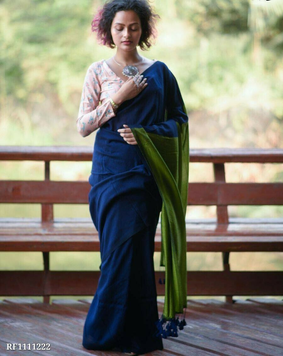 FANCY KHADI SAREE