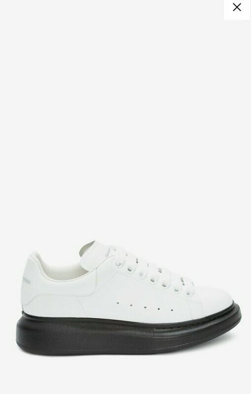 Alexander Mcqueen bianco suola nera