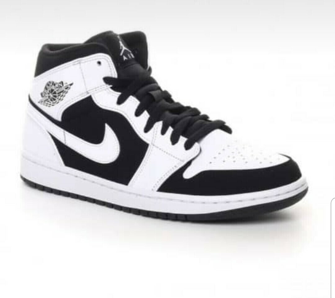 air Jordan 1 Mid white black