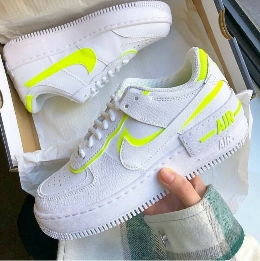 NIKE AIR FORCE 1 SHADOW VMNS VOLT FLUO YELLOW