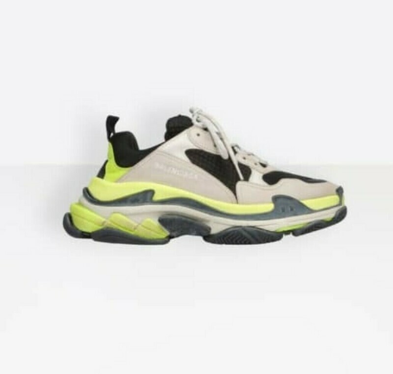 Balenciaga triple s beige yellow