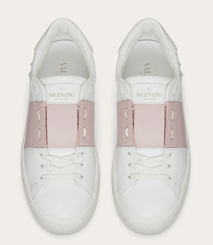 Valentino Garavani  white pink dupe
