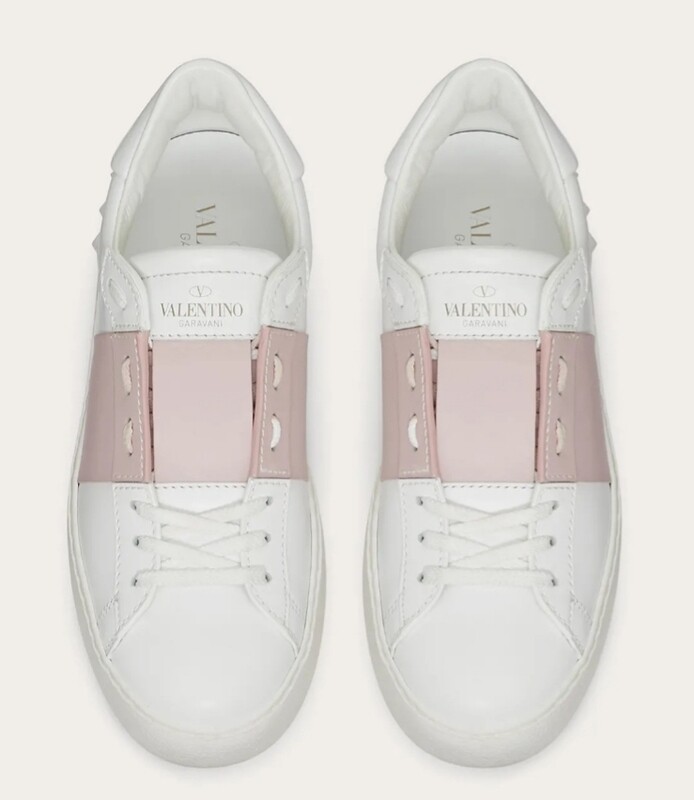 Valentino Garavani  white pink dupe