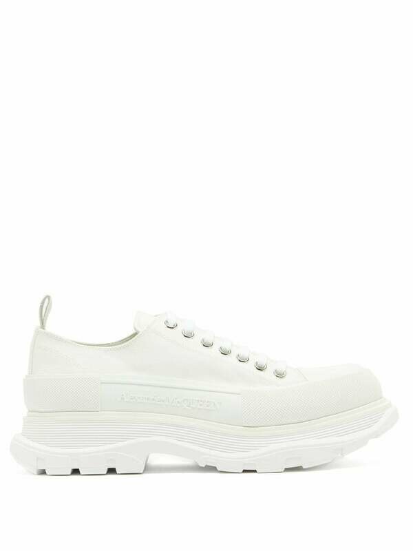 Alexander Mcqueen Tread Slick Low White