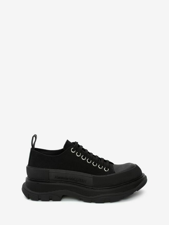 Alexander Mcqueen Tread Slick Low Total Black