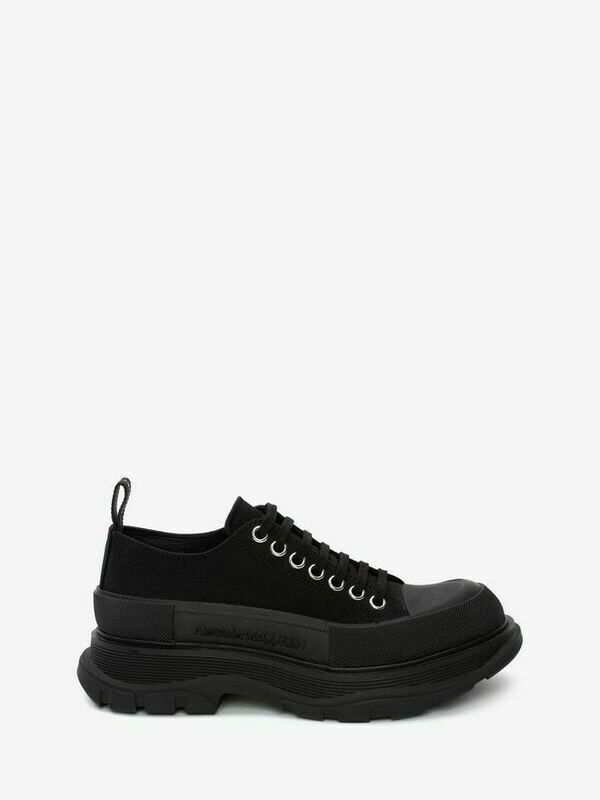 Alexander Mcqueen Tread Slick Low Total Black